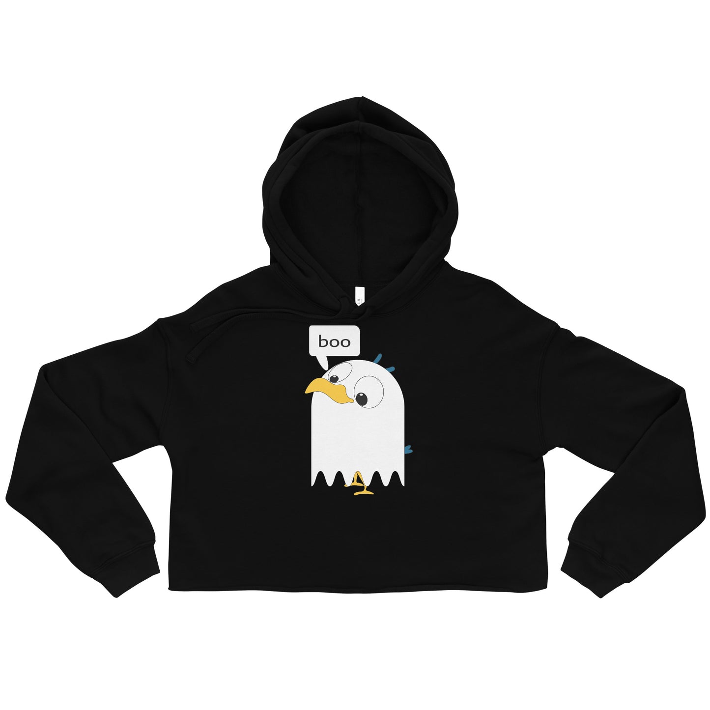 HalloBirdieween Crop Hoodie